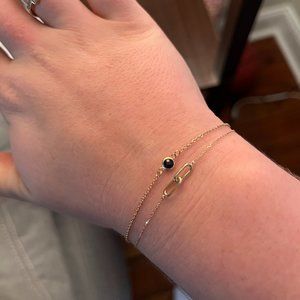 Haverhill 14k Solid Gold Sapphire Bracelet